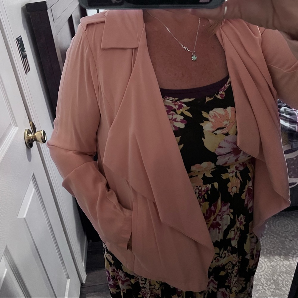 Torrid size 1 pink jacket